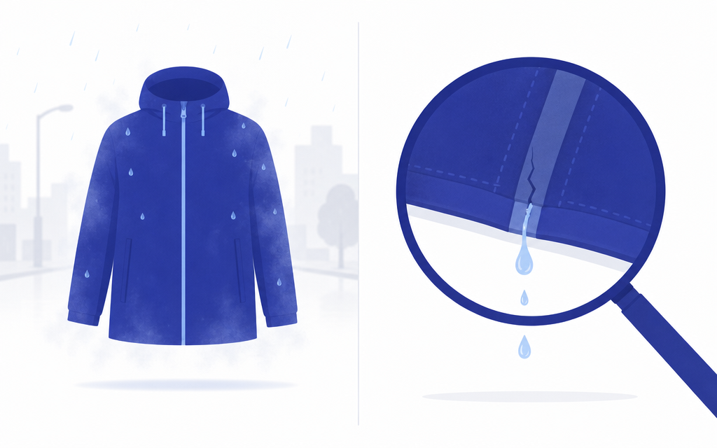「特定箇所からのみ漏れる」場合の考え方のイメージ図